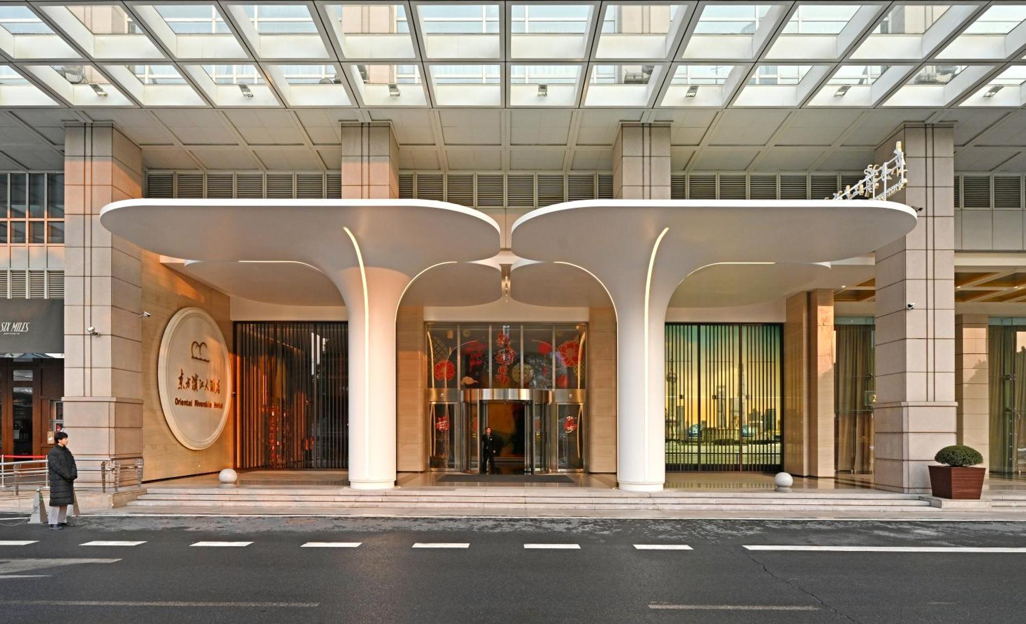 Oriental Riverside Bund View Hotel Shanghaj Zewnętrze zdjęcie